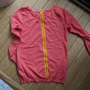 Banana Republic spring sweater with back zipper